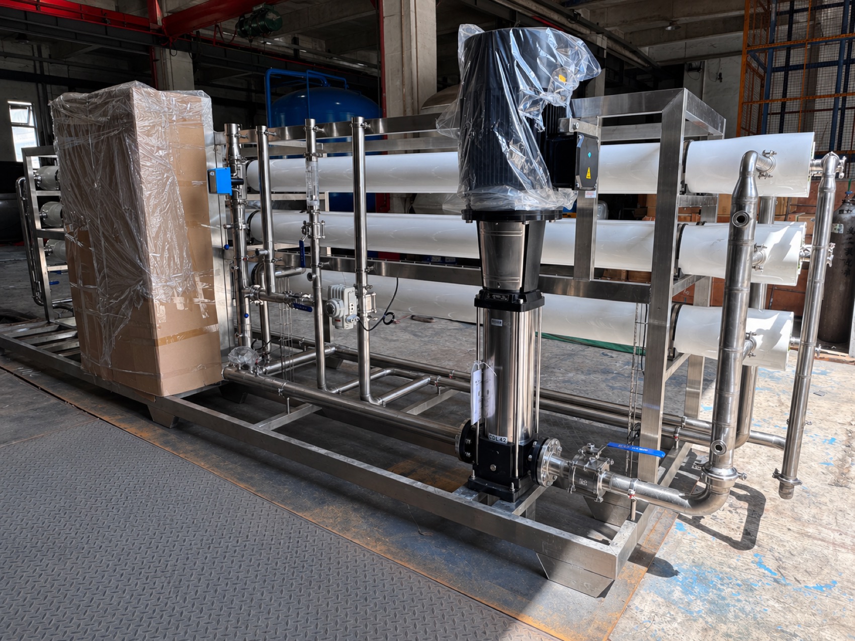 Reverse Osmosis System / 实验区反渗透装置